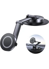 360° Universal Pro Strong Magnetic Suction Car Phone Holder Dashboard Mount 2024