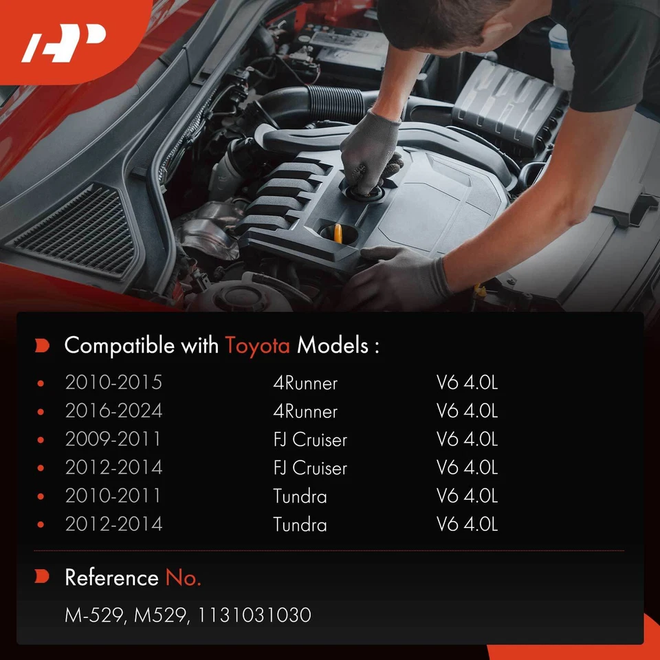 Bomba de aceite de motor para Toyota 4Runner 2010-2024 Tundra 2010-2014 FJ Cruiser 4,0 L Foto 2 de 4