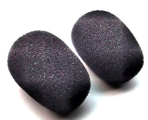 Global Teck Universal Foam Mic Windscreens GTW 8700-02 for B350-XT 2 Pack (NEW) - Imagen 4 de 7