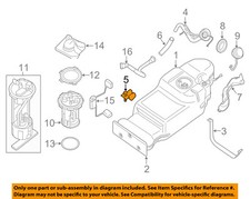 NISSAN OEM 05-18 Frontier 4.0L-V6 Fuel System-Filler Tube Clip 24220EA80A
