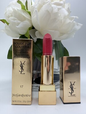 YSL Yves Saint Laurent Rouge Pur Couture Lipstick 17 ROSE DAHLIA