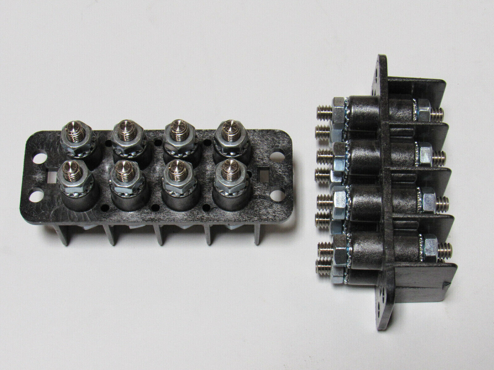Terminal Blocks Through Panel 4 Circuit 175 AMP 300 Volt 1/4" Lugs Box of 2