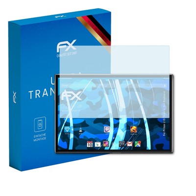atFoliX 2x Schutzfolie für Pritom L10 Three in One Keyboard klar