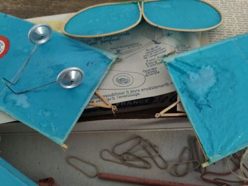 Glider 1960 The Plane Of France ( United States) The Condor Model Airplane Blue - Picture 4 of 17