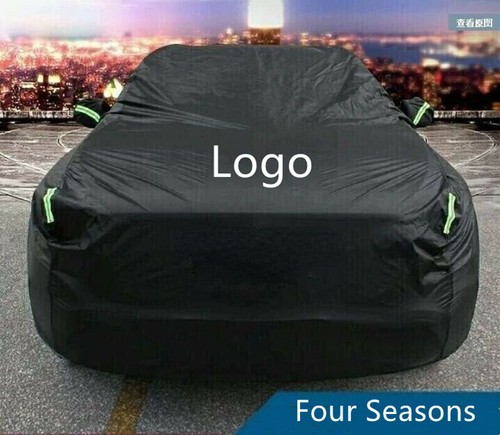 Outdoor Full Car Cover Body Dustproof Sun UV Protection for Fiat 500 Abarth 595 - Picture 6 of 8