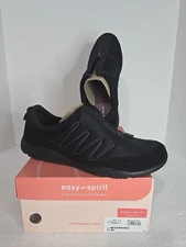 Easy Spirit Bestrong2 Size 11w Black With Zipper Wide Width