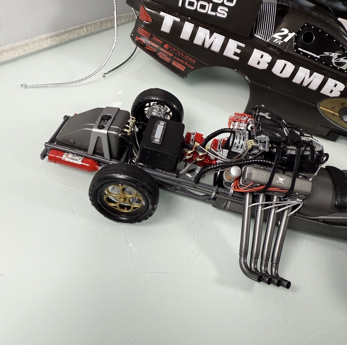 DSR 1:16 Scale Diecast NHRA Scotty Cannon Oakley Time Bomb