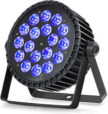 Stage Lights LED Par Lights  10X18W RGBW 4-In-1 LED DJ Par Can Light with Strobe/