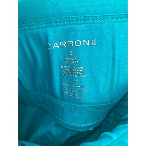 Carbon38 Takara Shine Full Length Leggings in Teal Size Small - Picture 7 of 8