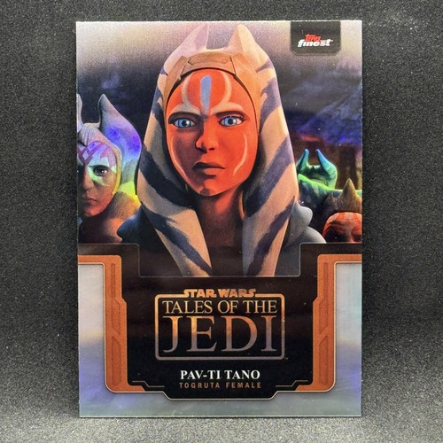 Pav-ti Tano [Red Refractor] #TOTJ-10 Star Wars 2023 Topps Finest Tales of the Jedi card