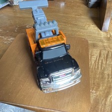Tonka Orange, Black & Gray Diecast Tow Truck ...