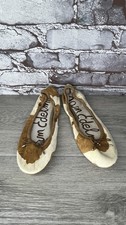 Sam Edelman Felicia Calf Hair Ballet Flat Women MSRP 160 CHIC STYLISH 7