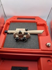 DAVID WHITE MERIDIAN L6-20  Sight Level Survey Transit Tool With Case