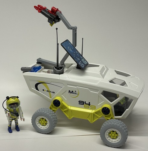 PLAYMOBIL Mars Research Vehicle Set #9489. Released 2018. Used Good Condition.