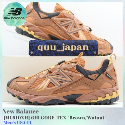 New Balance 610 GORE-TEX Brown Walnut ML610XH Men's US5-14 NEW | eBay