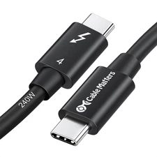 Cable Matters [Intel Certified] 40Gbps Thunderbolt 4 Cable 3.3ft with 8K Video a