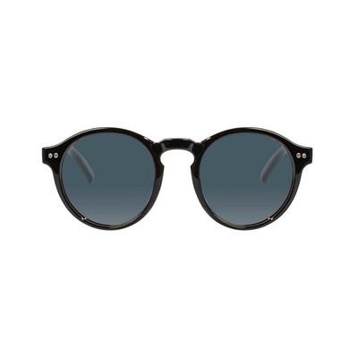 Kolo Harrison Round Style Sunglasses Italian Premium Style Black 