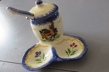 Service à condiments de style Breton