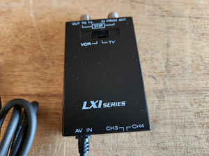 LXI Camcorder Movie Camera RF Convertor VM-RF20AS Japan Vintage Sears Part