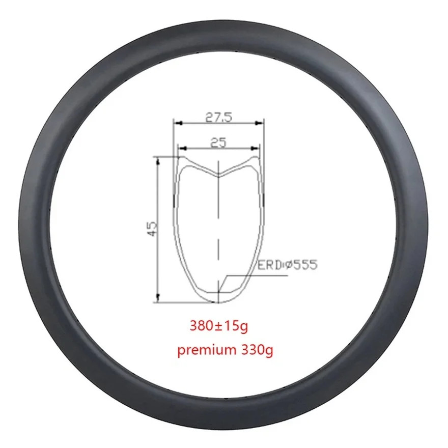Coppia cerchi strada 700C tubeless leggeri foto 3