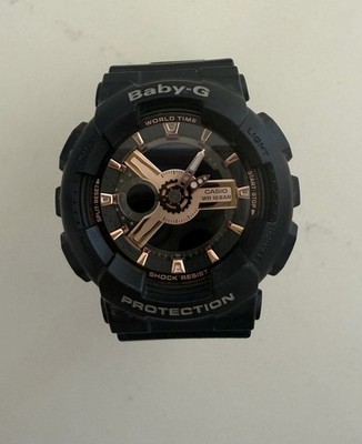 Casio Baby-G BA-110XRG-1AJF Quartz Black,Pink Gold Dial 43.4 mm Watch