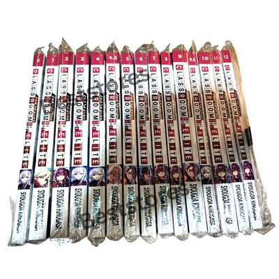 Classroom of The Elite Year 2, 2nd English Light Novel Vol.0-12.5 Full Set Book