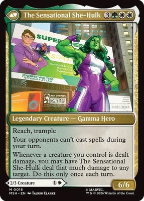 MTG Jennifer Walters // The Sensational She-Hulk - Marvel Super