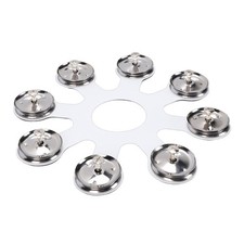 Portable Hi Hat Tambourine For Vibrant Jingle Effects Premium