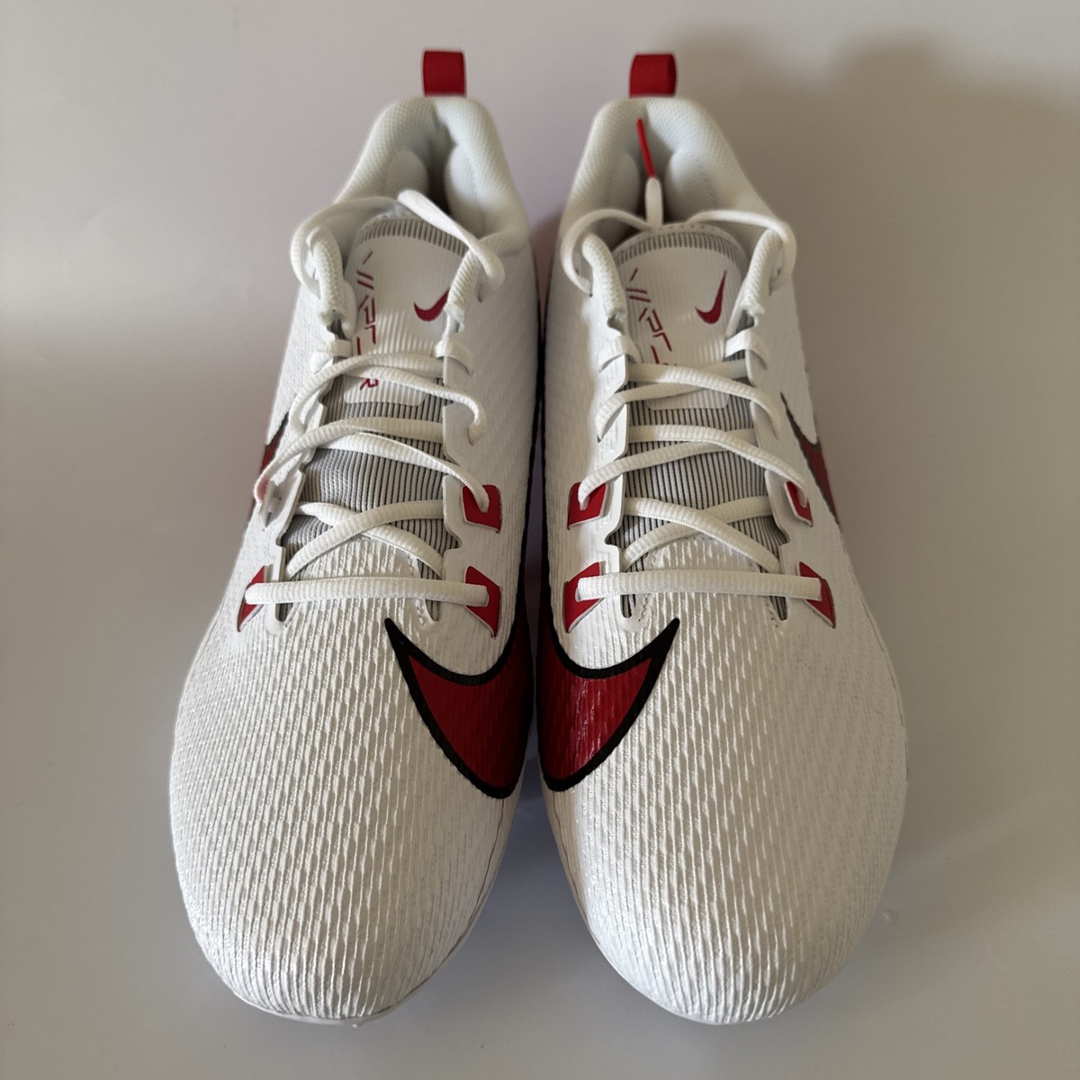 Nike Vapor Edge Speed 360 2 TB Football Cleats Mens Size 16 White Red FQ4045-102 Size 11 Nike Vapor Edge Speed 360 2 Football Cleats White  main image 3