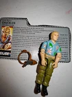 Vintage 1987 G.I. Joe Chuckles with both Accessories