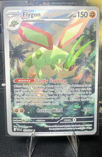 Pokémon Flygon 101/094 Me02: Phantasmal Flames Illustration Rare Holo 150 HP