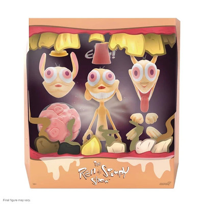 The Ren & Stimpy Show  Ren  Figure Super7 Ultimates Nickelodeon *Authentic