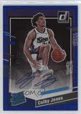 2023 Donruss Rated Rookie Choice Blue Signatures 30/49 Colby Jones #280 Auto 4f5