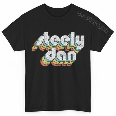 Steely Dan 80s Retro Typography Vintage Music Gift S-5XL Tee Men Women Unisex