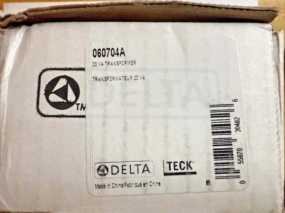 del ta Teck 060704A model : Teck BD2G -24v/20va transformer - Image 3 of 4