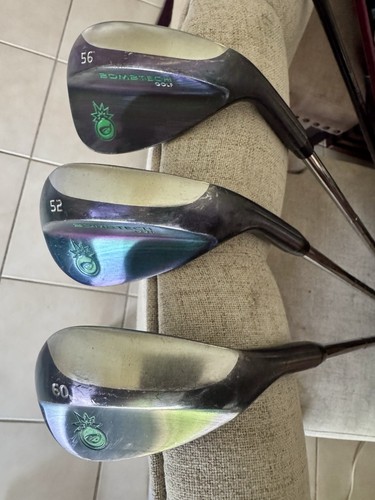 Bombtech 52, 56 & 60 Degree Wedge Set Volcano Torch 35" R Flex Right Handed - Picture 3 of 9