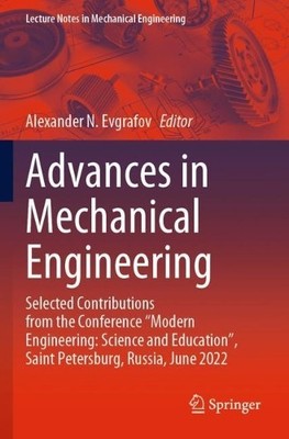 Advances in Mechanical Engineering - 9783031300295