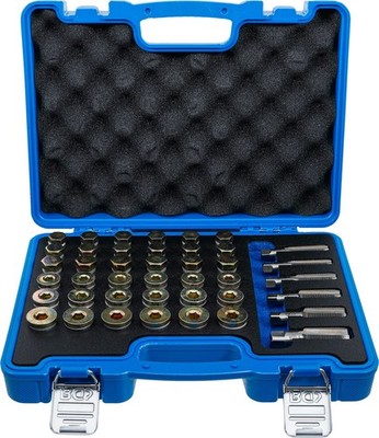 BGS Reparatursatz für Öl-Ablass-Gewinde 114-tlg.