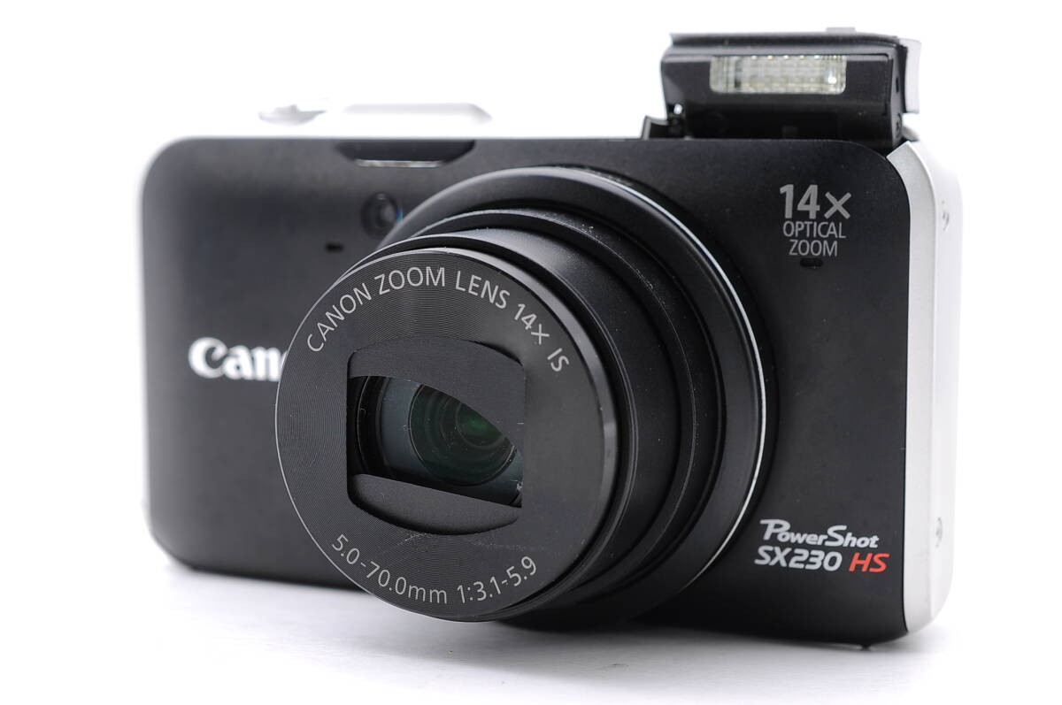 JUNK Canon PowerShot SX230HS Black Digital Camera | eBay