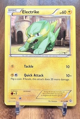 Electrike 41/124 Common Dragons Exalted Pokemon