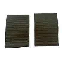 BSA Boy Scout-Leader Olive Green Shoulder EPAULET Loops Uniform Shirt 2 Pair