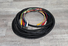 Hosa 1/4" TS to 1/4" TS Male Audio Snake Cable Unbalanced 20 Feet 