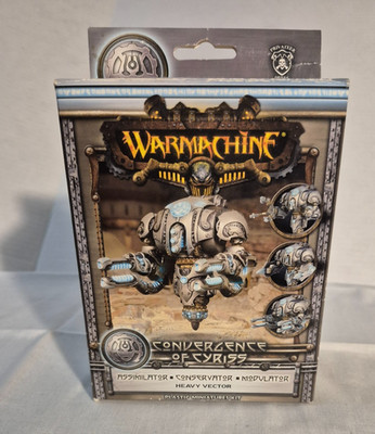 warmachine convergence assimilator combo model PIP36014 partially painted