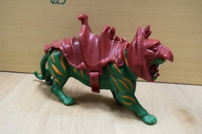 Battlecat Battle Cat MOTU Vintage He-Man with Headgear Saddle (Incomplete Strap)