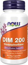 Supplements, DIM 200 Diindolylmethane with Calcium D-Glucarate, 90 Veg Capsul