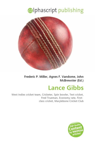Frederic P. Miller (U. A.) | Lance Gibbs | Taschenbuch | Englisch (2026)-image