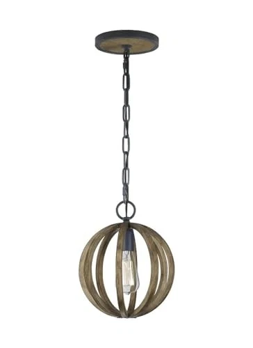 Iluminación Generación Feiss-Sean Lavin-colgante 1 luz en estilo de transición-10"-- Foto 2 de 4