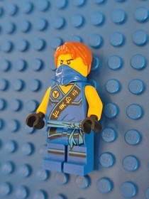 LEGO&reg; Ninjago Jay Sleeveless Minifigure Genuine Njo0137 70754 30292 851342 New