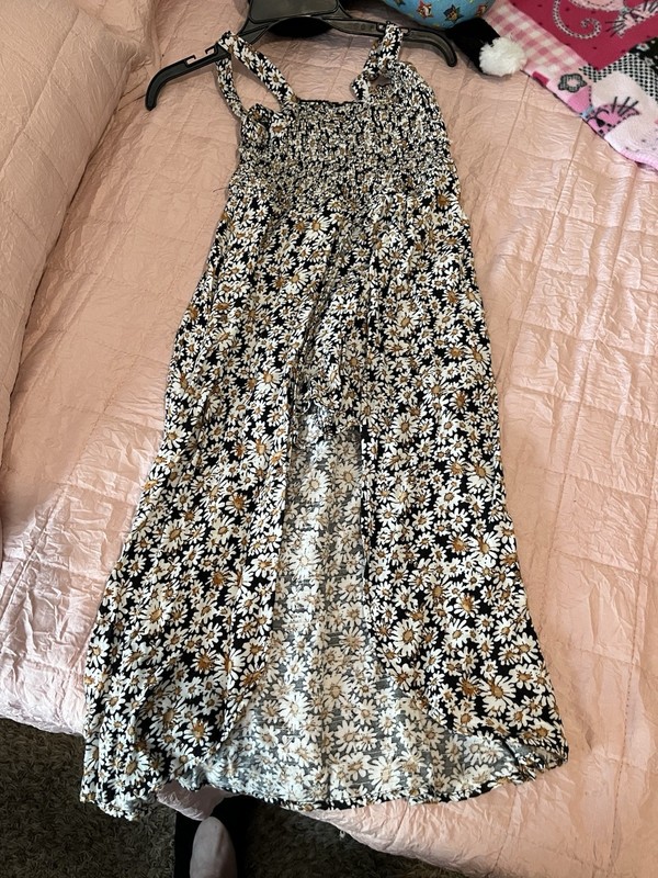 Daisy Print Walkthrough Dress By Art Glass Size 6/7