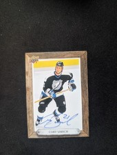 2024-25 UD Engrained Icons Cory Sarich Beehive Portrait Signatures Auto #BH-CS